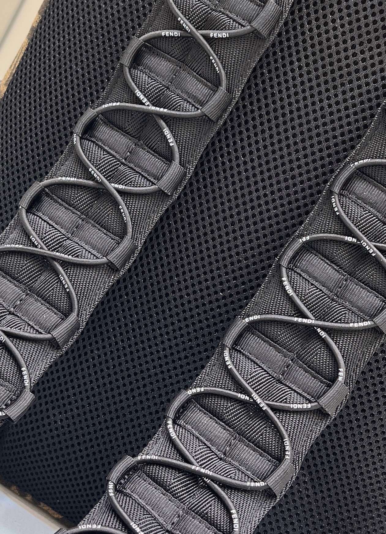 FENDI FF Canvas Backpack