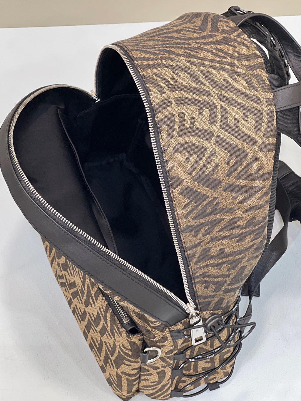 FENDI FF Canvas Backpack