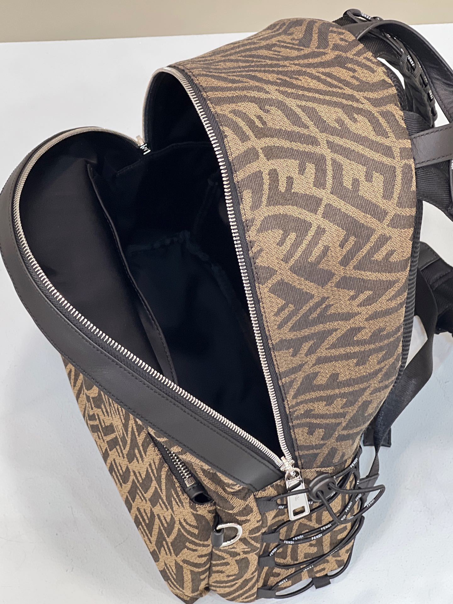 FENDI FF Canvas Backpack
