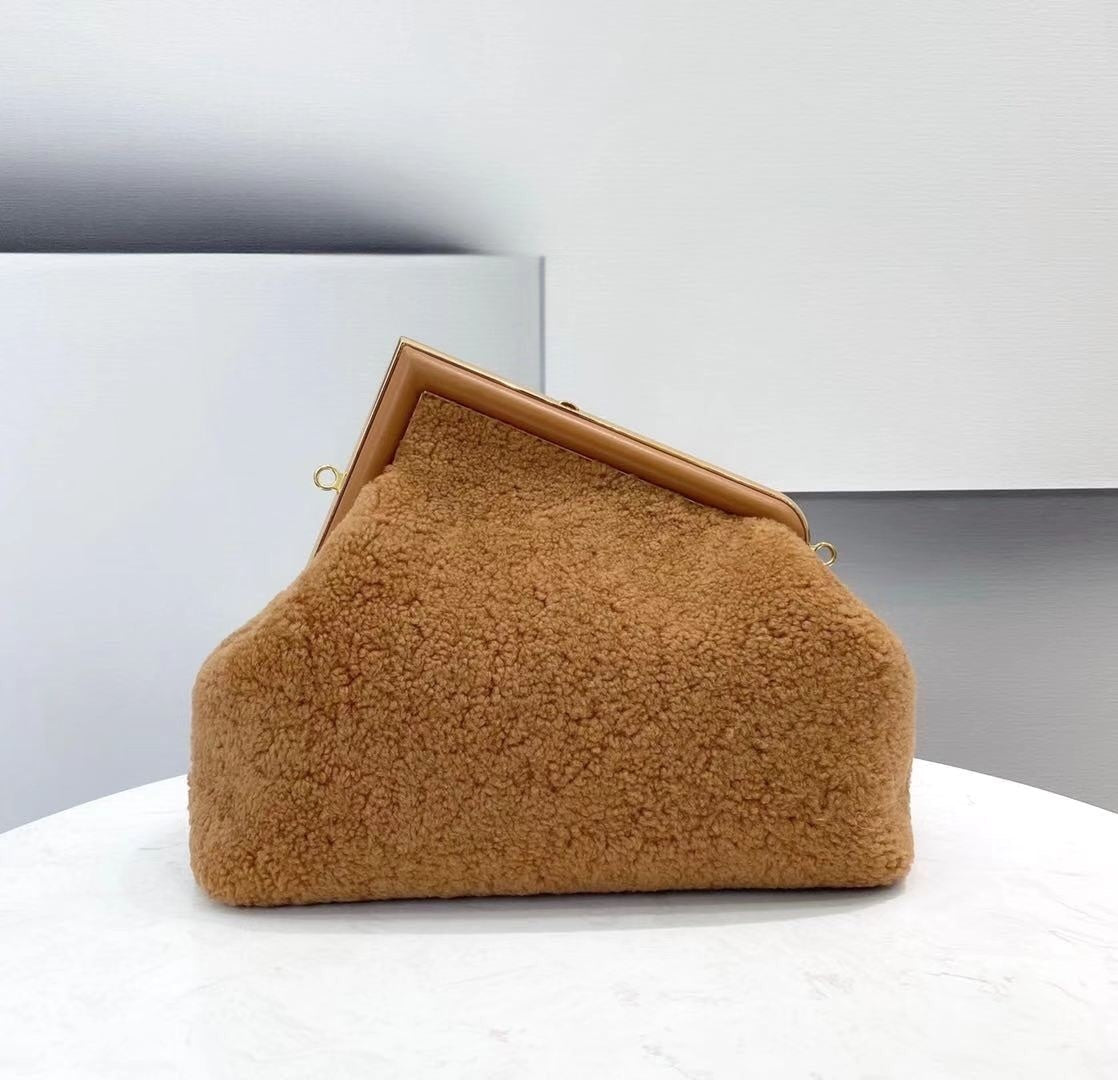 FENDI First Shearling Handbag