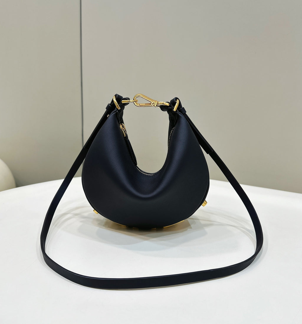 FENDI Fendigraphy Mini Leather Handbag