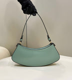 FENDI O’Lock Acrylic Handle Clutch