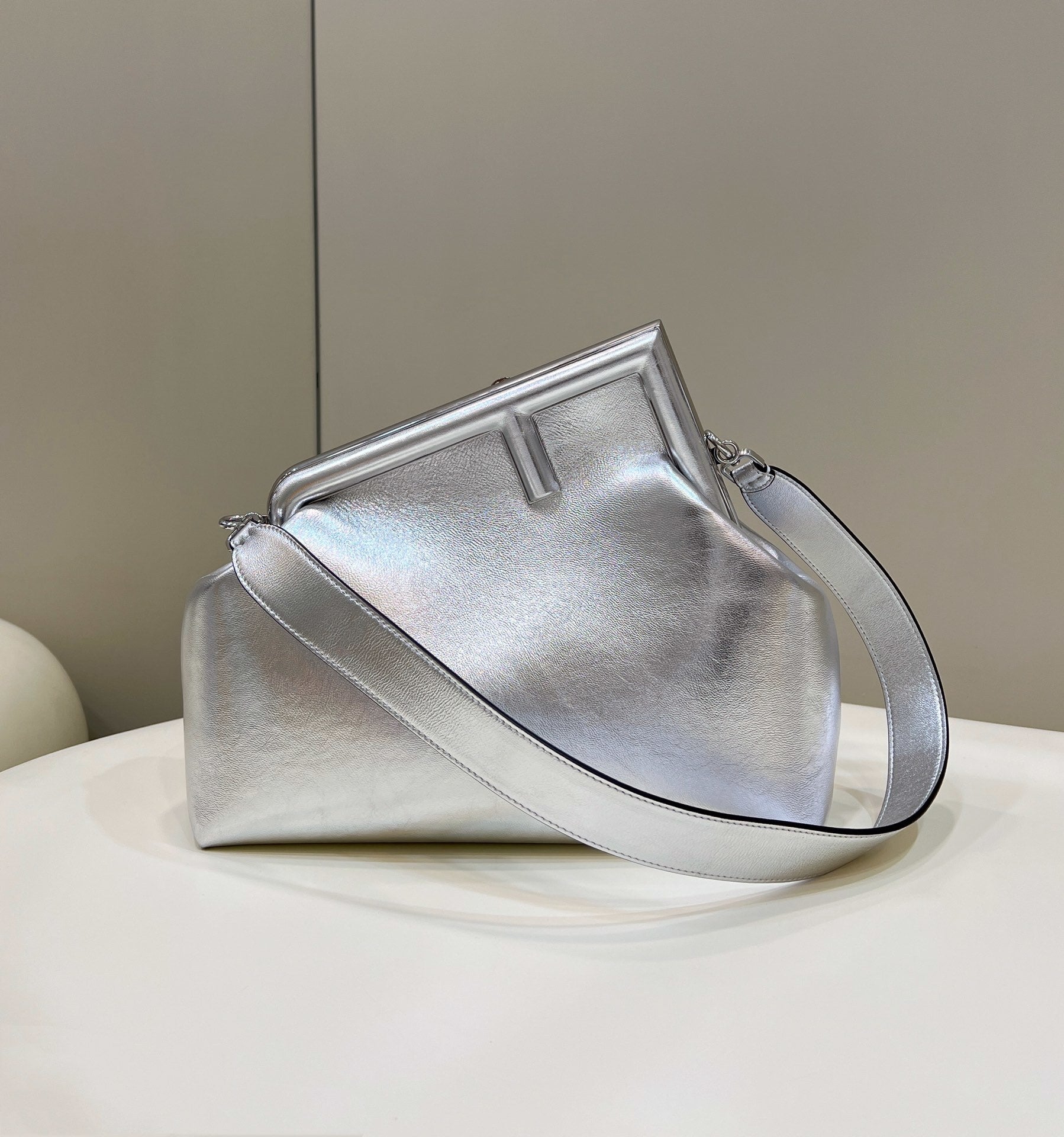 FENDI First Leather Handbag