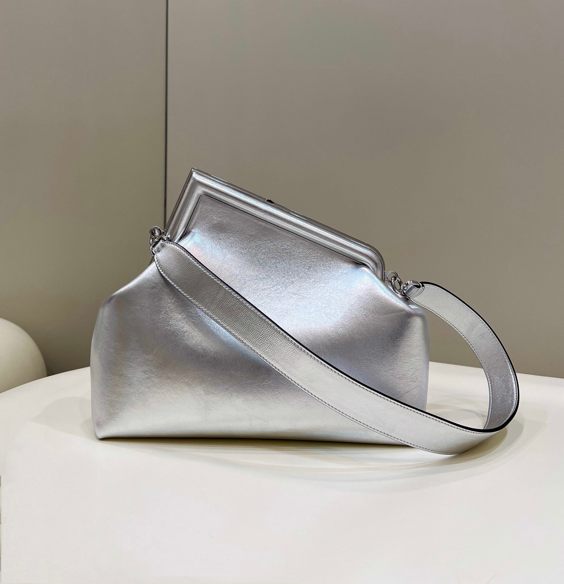 FENDI First Leather Handbag