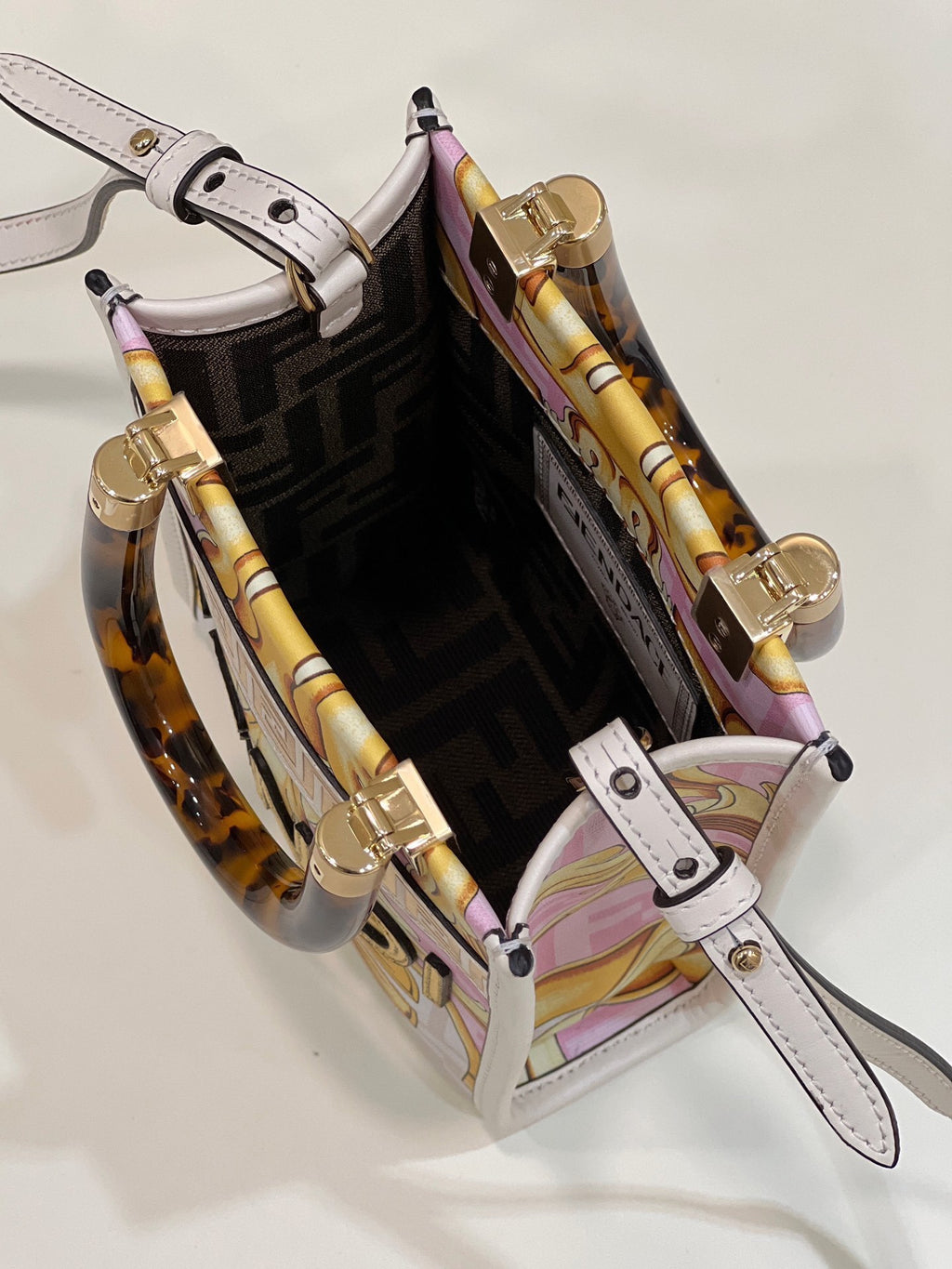 FENDI x Versace Mini Tote Handbag