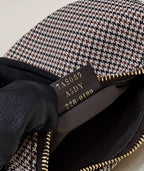 FENDI Crescent Underarm Mini Denim Handbag