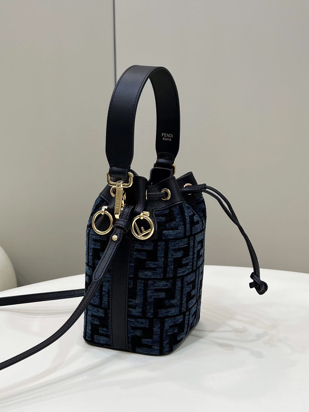 FENDI Mon Trésor Mini Bucket Bag