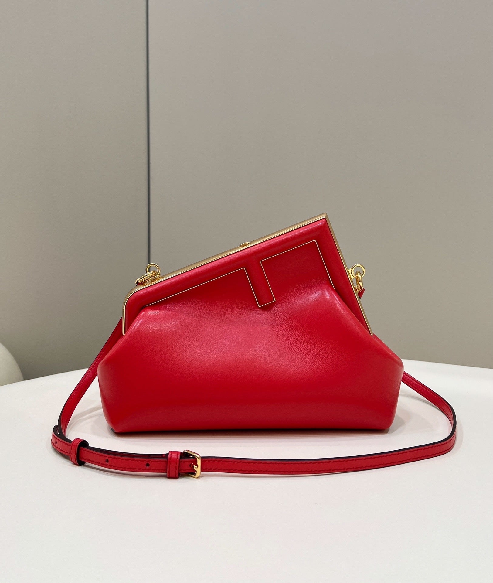 FENDI First Leather Handbag