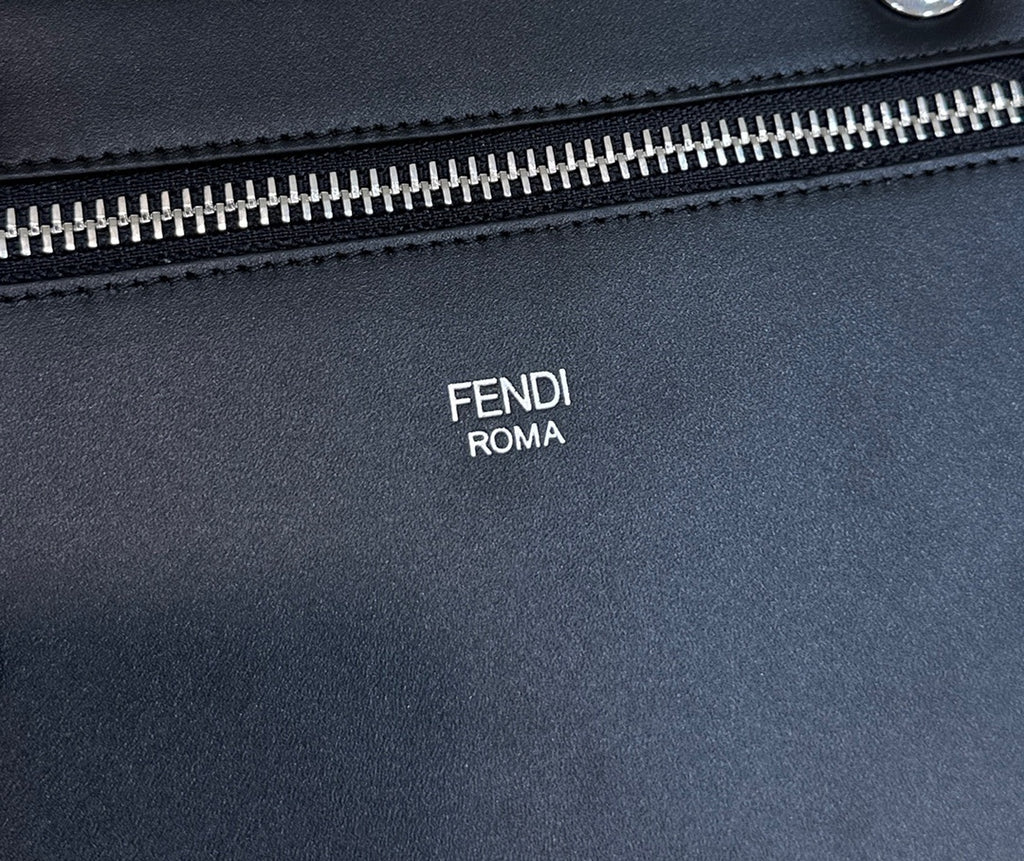 FENDI Men’s Peekaboo ISeeU Leather Handbag
