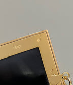 FENDI First Large Leather Handbag