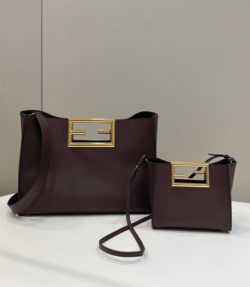FENDI FD Way Mini Bucket Bag