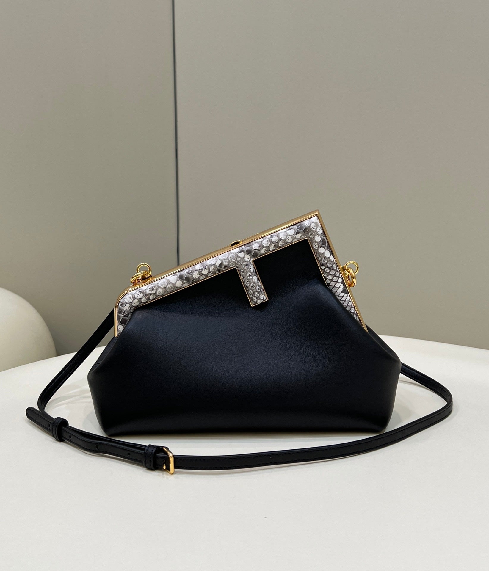FENDI First Leather Handbag