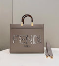 FENDI Sunshine Leather Tote
