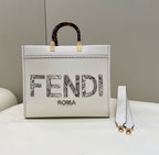 FENDI Sunshine Leather Tote