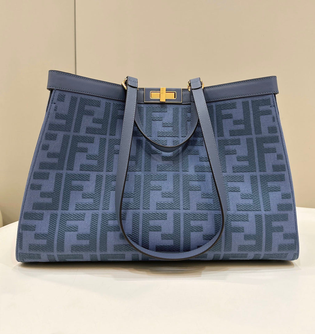 FENDI Peekaboo Tote Handbag