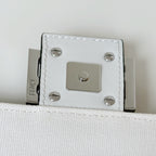 FENDI FF Embroidered Baguette Handbag