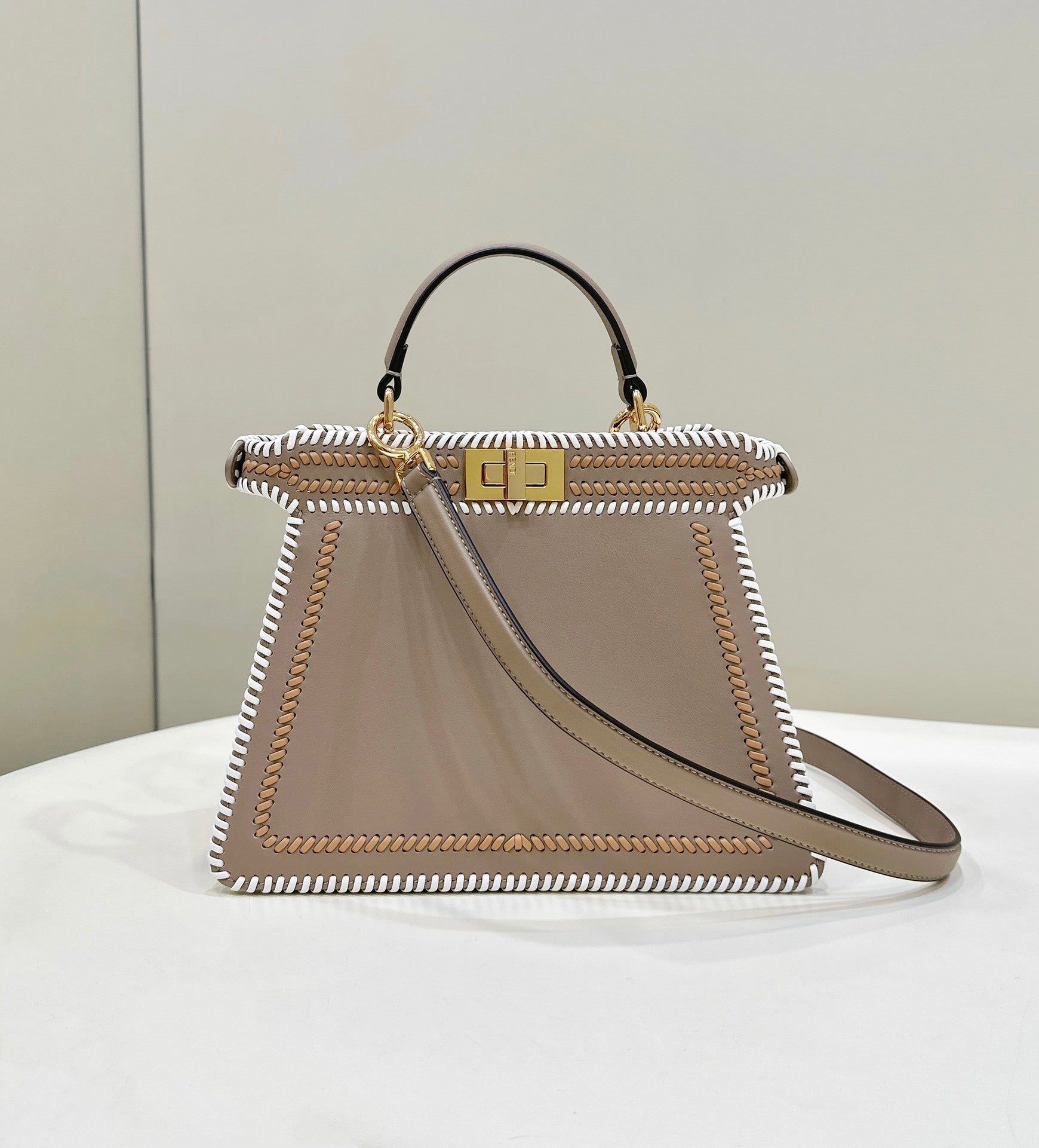 FENDI Peekaboo I See U Small Handbag
