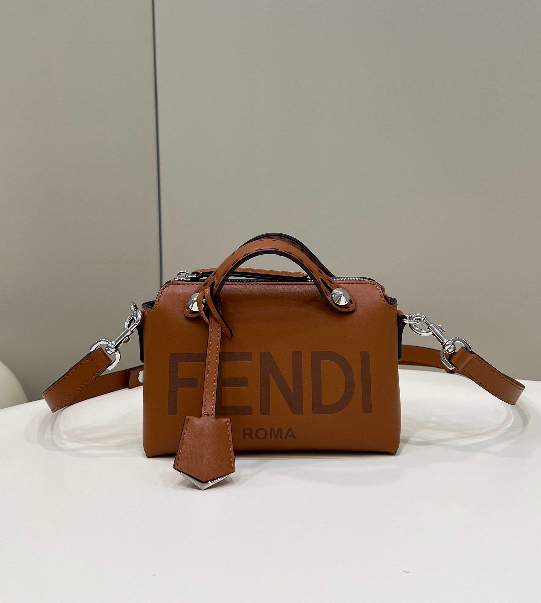 FENDI By The Way Mini Boston Handbag