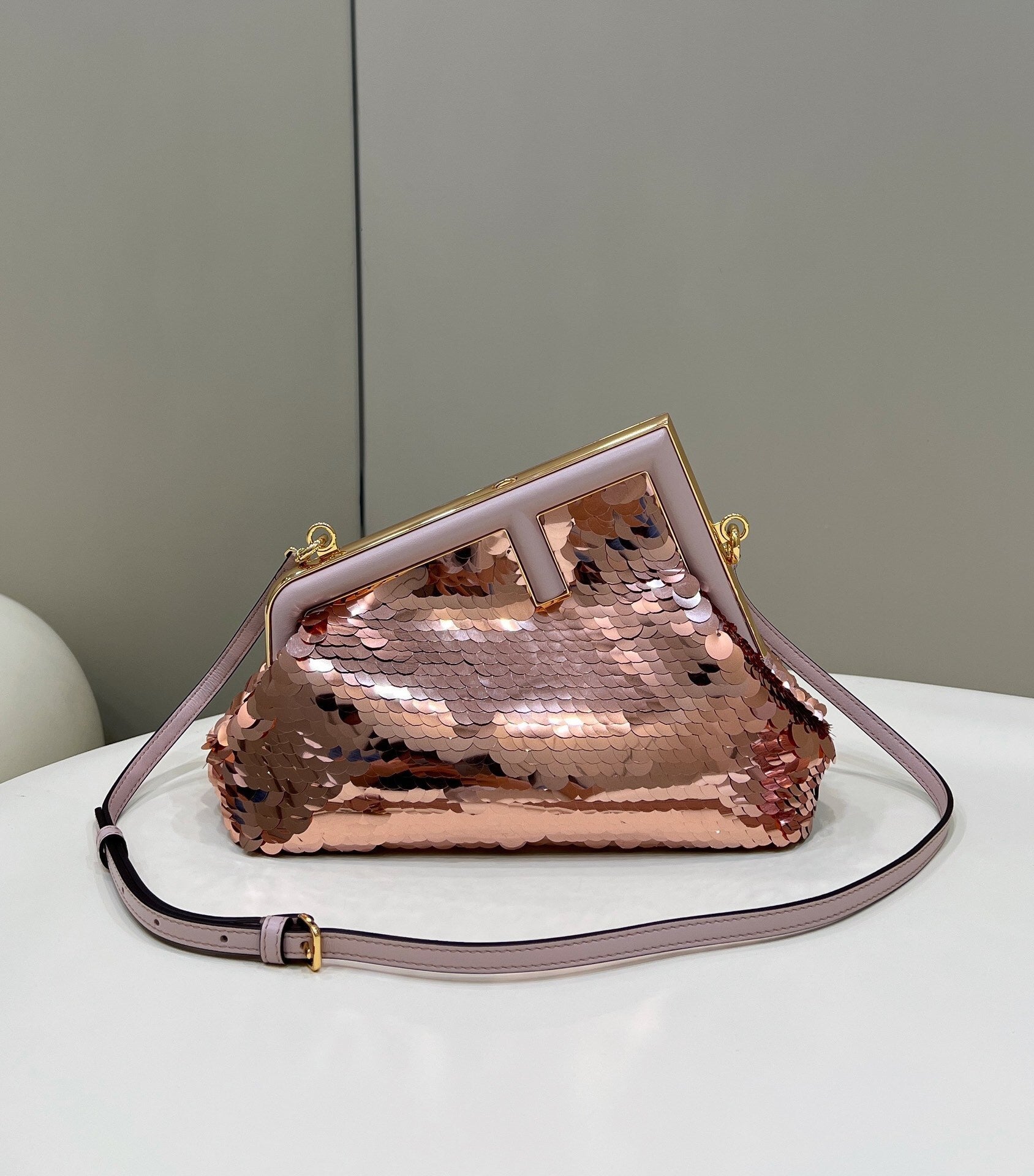 FENDI First Sequin Handbag