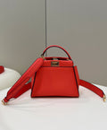 FENDI Peekaboo Classic Leather Handbag