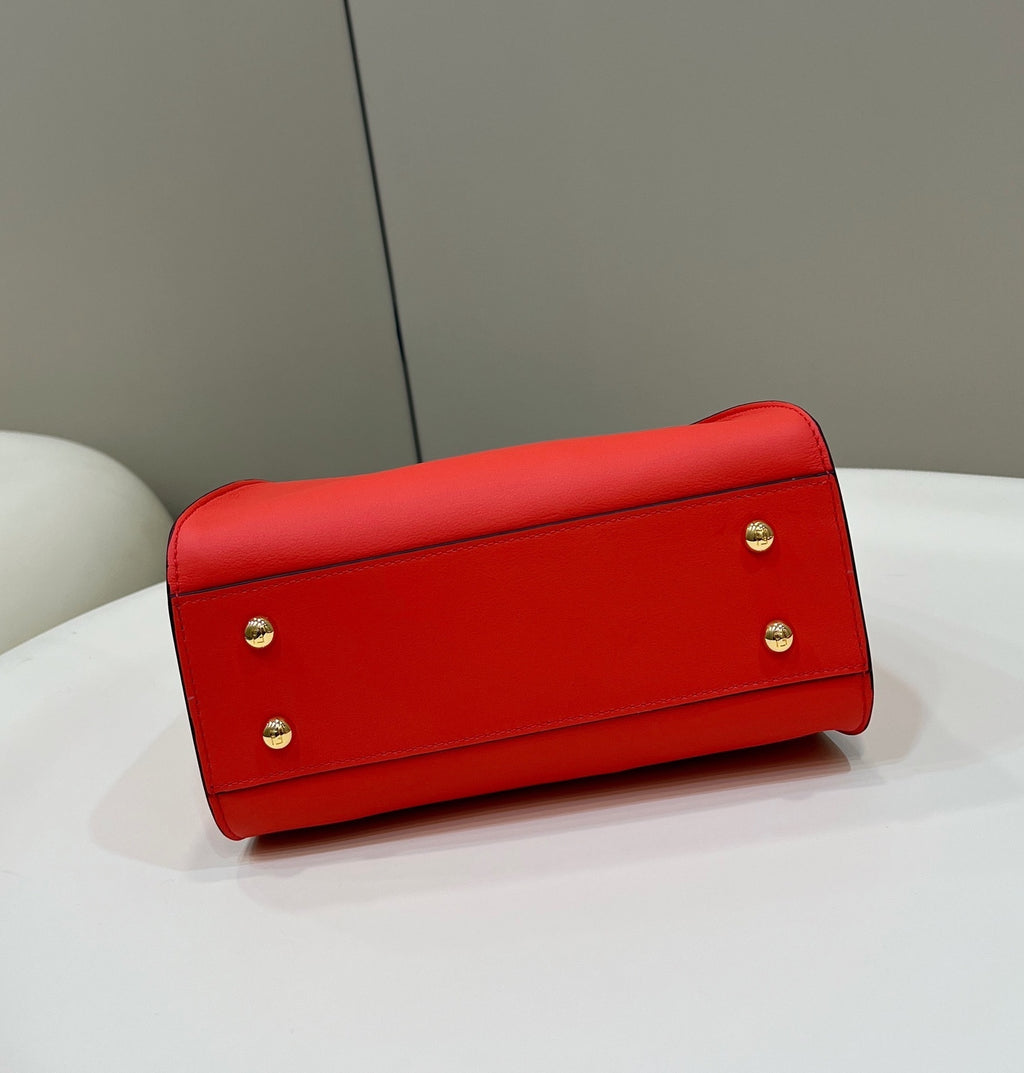 FENDI Peekaboo Classic Leather Handbag