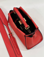FENDI Peekaboo Classic Leather Handbag