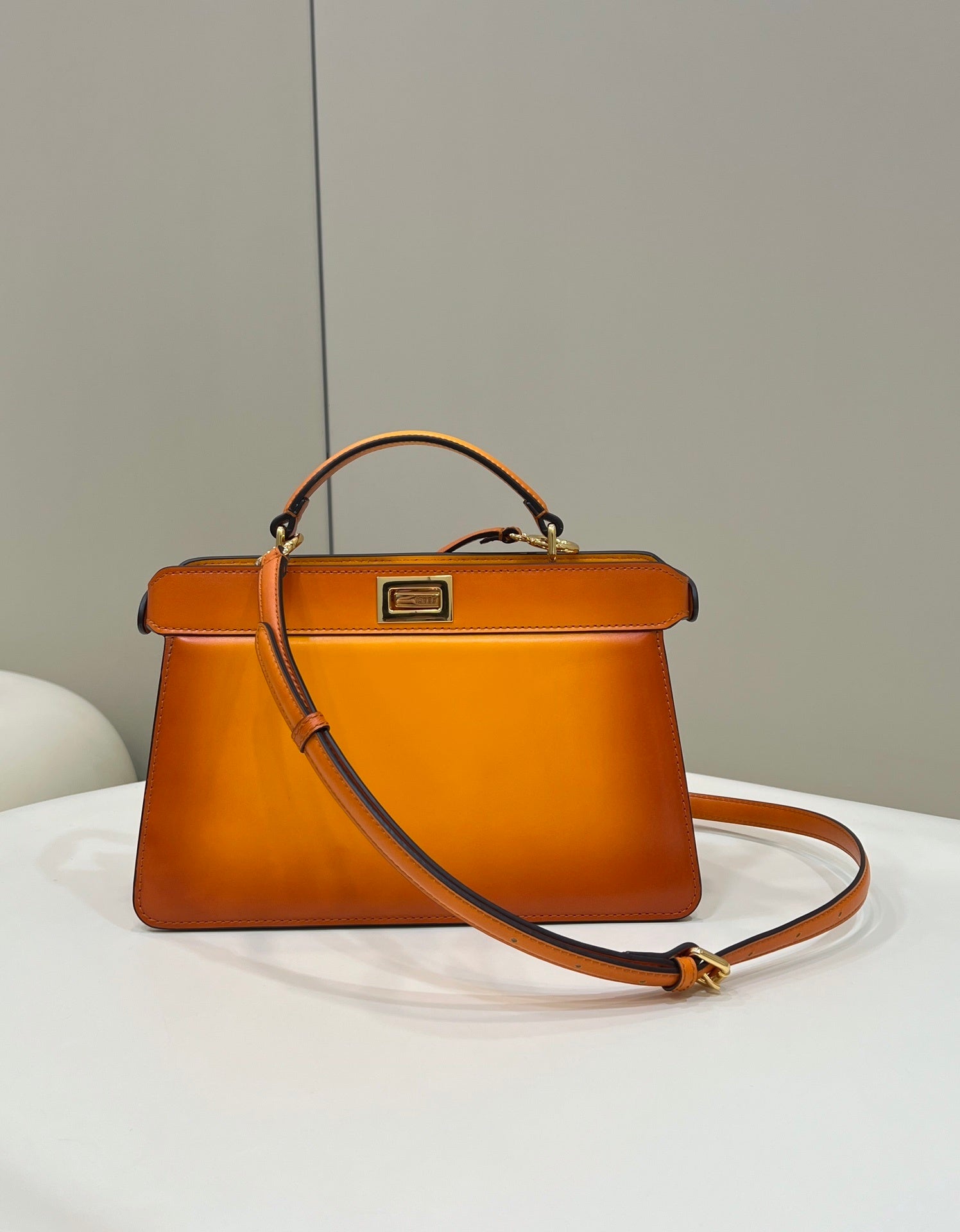 FENDI Peekaboo I See You Gradient Leather Bag