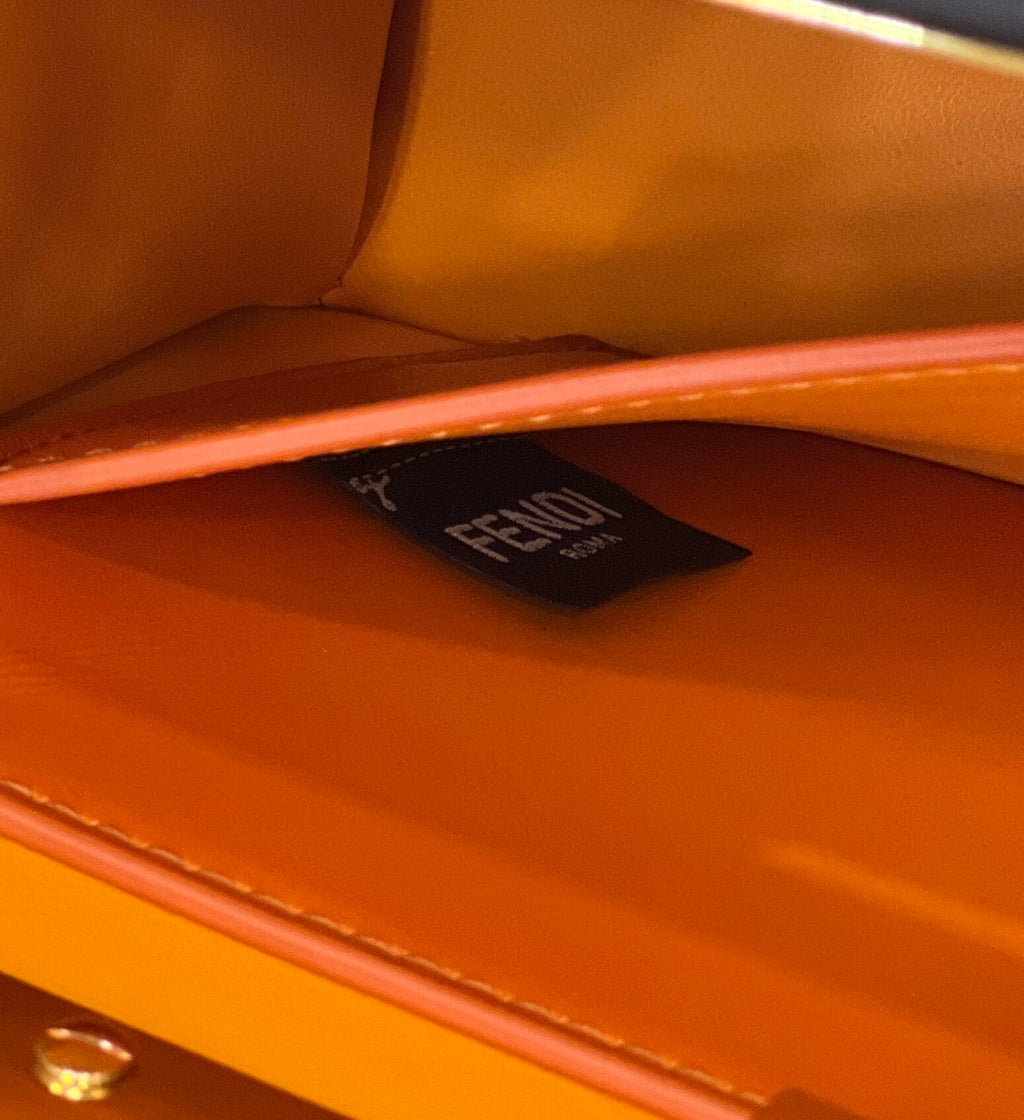 FENDI Peekaboo I See You Gradient Leather Bag