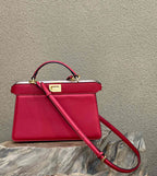 FENDI Peekaboo I See U Medium Leather Handbag
