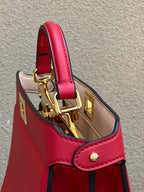 FENDI Peekaboo I See U Medium Leather Handbag