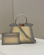 FENDI Peekaboo I See You Gradient Leather Handbag