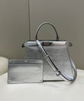 FENDI Peekaboo I See U Medium Leather Handbag
