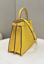 FENDI Peekaboo I See U Medium Leather Handbag