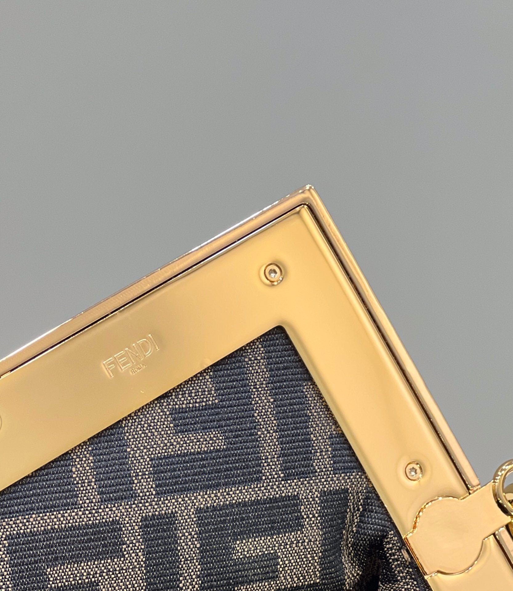 FENDI First Large Leather Handbag