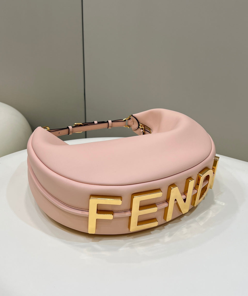 FENDI Fendigraphy Icon Shoulder Bag Large