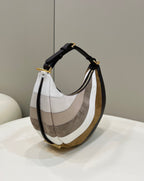 FENDI Fendigraphy Icon Shoulder Bag Medium