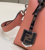 FENDI Degradé Calfskin Boston Handbag