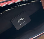 FENDI Degradé Calfskin Boston Handbag