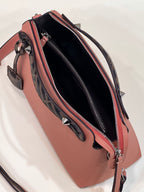 FENDI Degradé Calfskin Boston Handbag