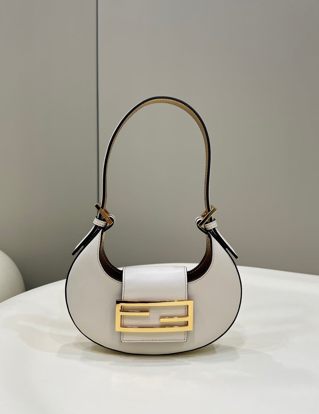 FENDI Mini Crescent Horn Bag