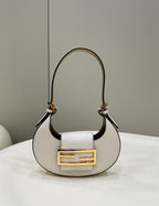 FENDI Mini Crescent Horn Bag