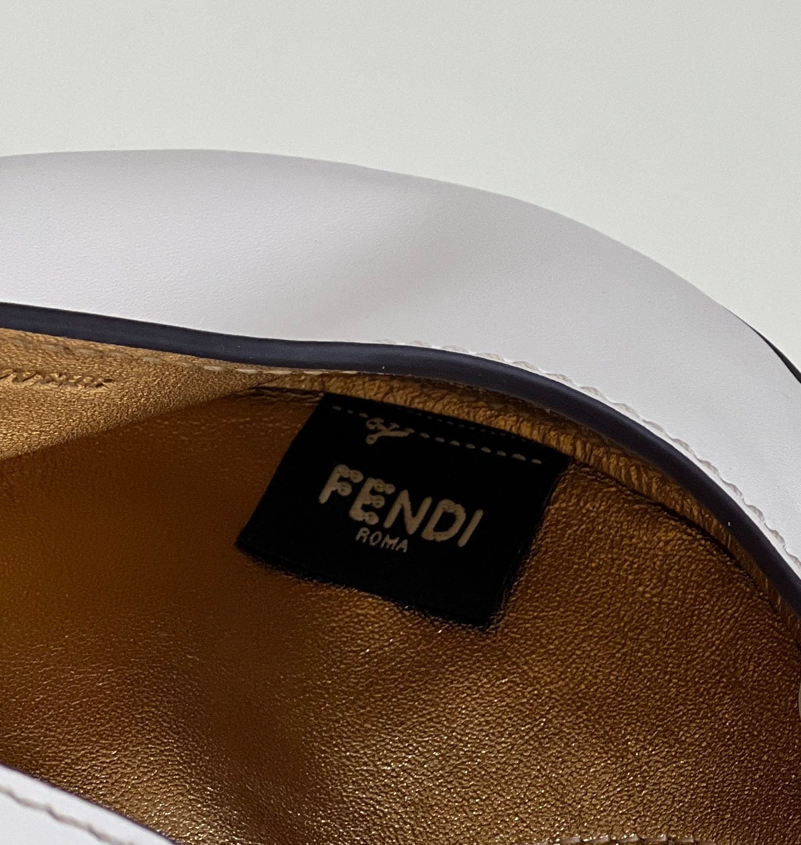 FENDI Mini Crescent Horn Bag