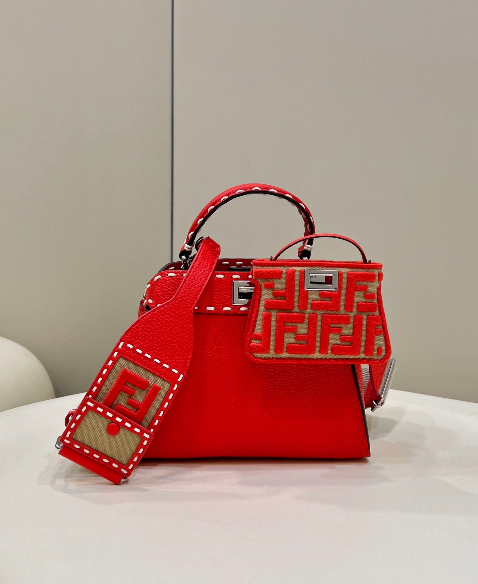 FENDI Peekaboo Handbag