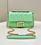 FENDI Embossed Baguette Bag