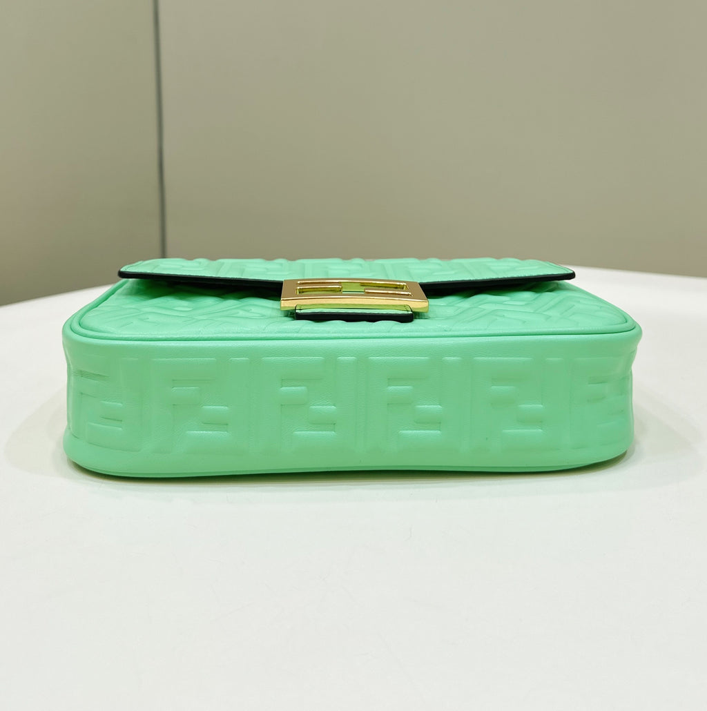 FENDI Embossed Baguette Bag