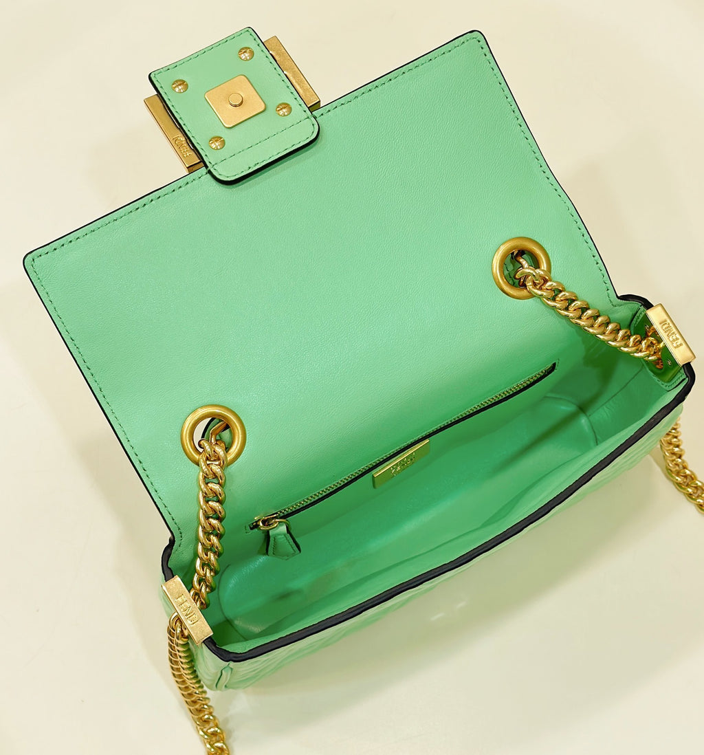 FENDI Embossed Baguette Bag