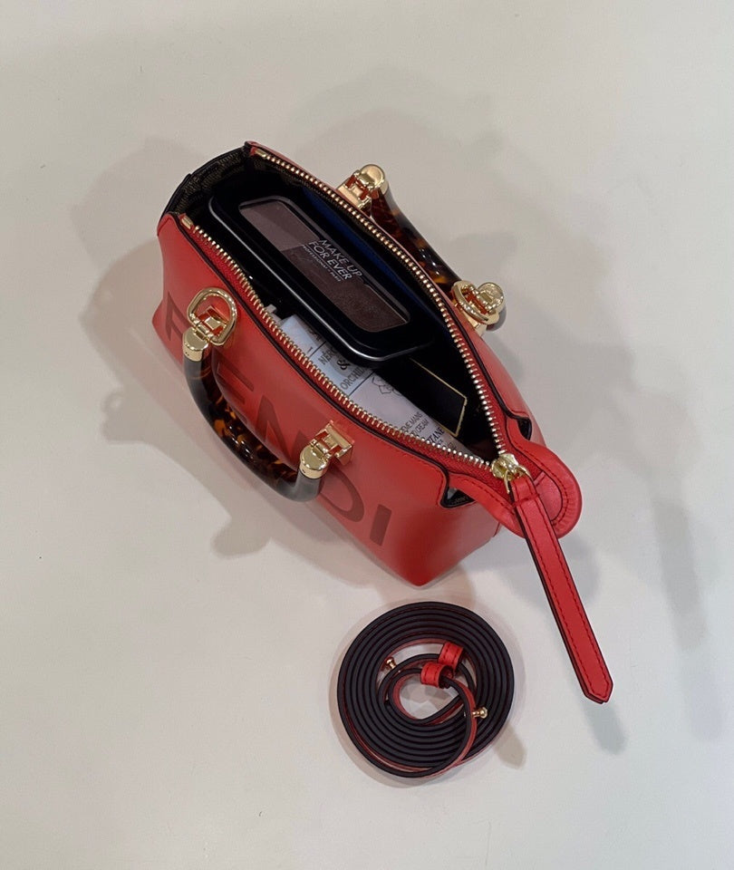 FENDI By The Way Mini Boston Handbag