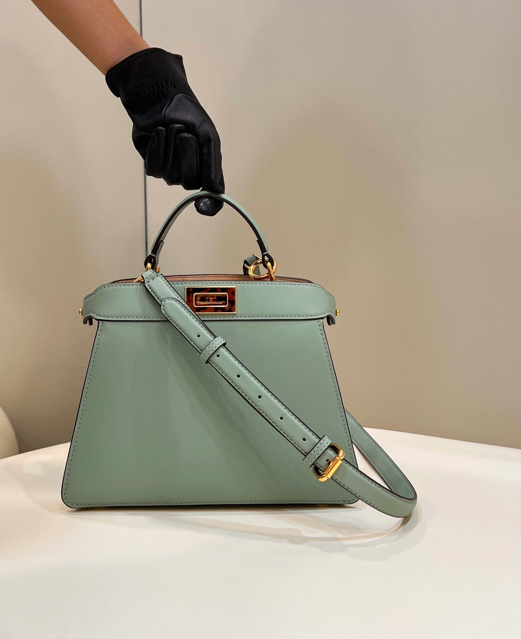 FENDI Peekaboo I See U Small Handbag