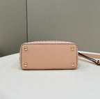 FENDI Iconic Peekaboo Small Woven Lambskin