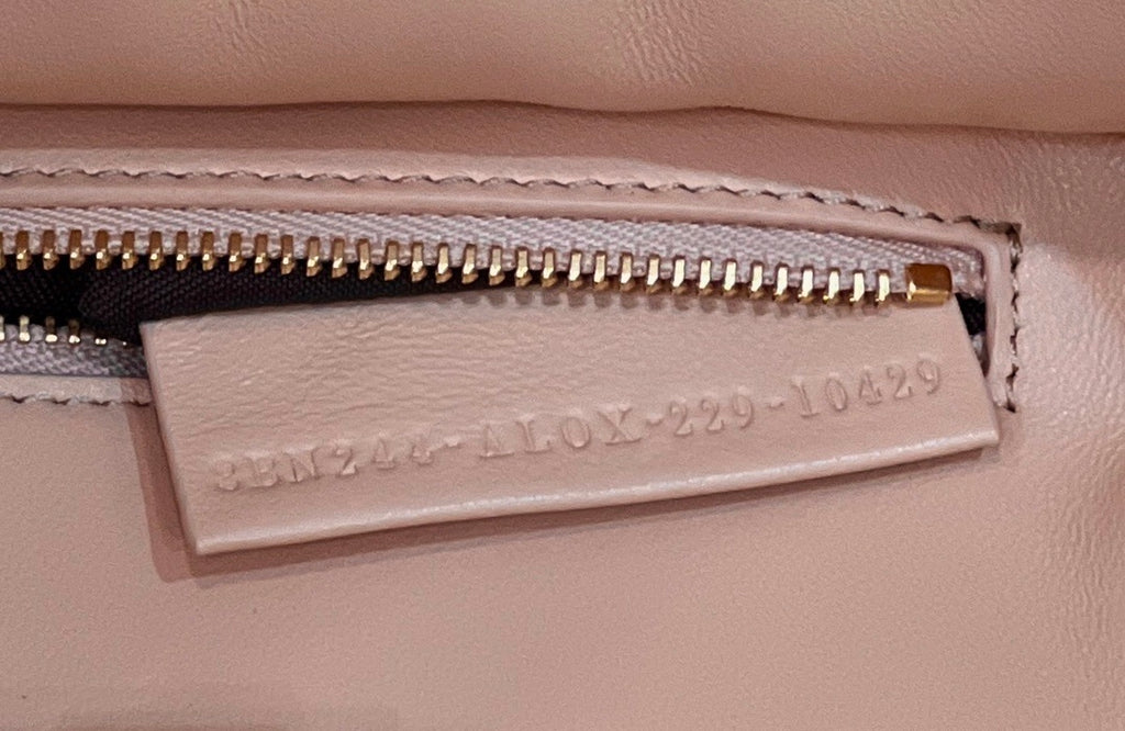 FENDI Iconic Peekaboo Small Woven Lambskin